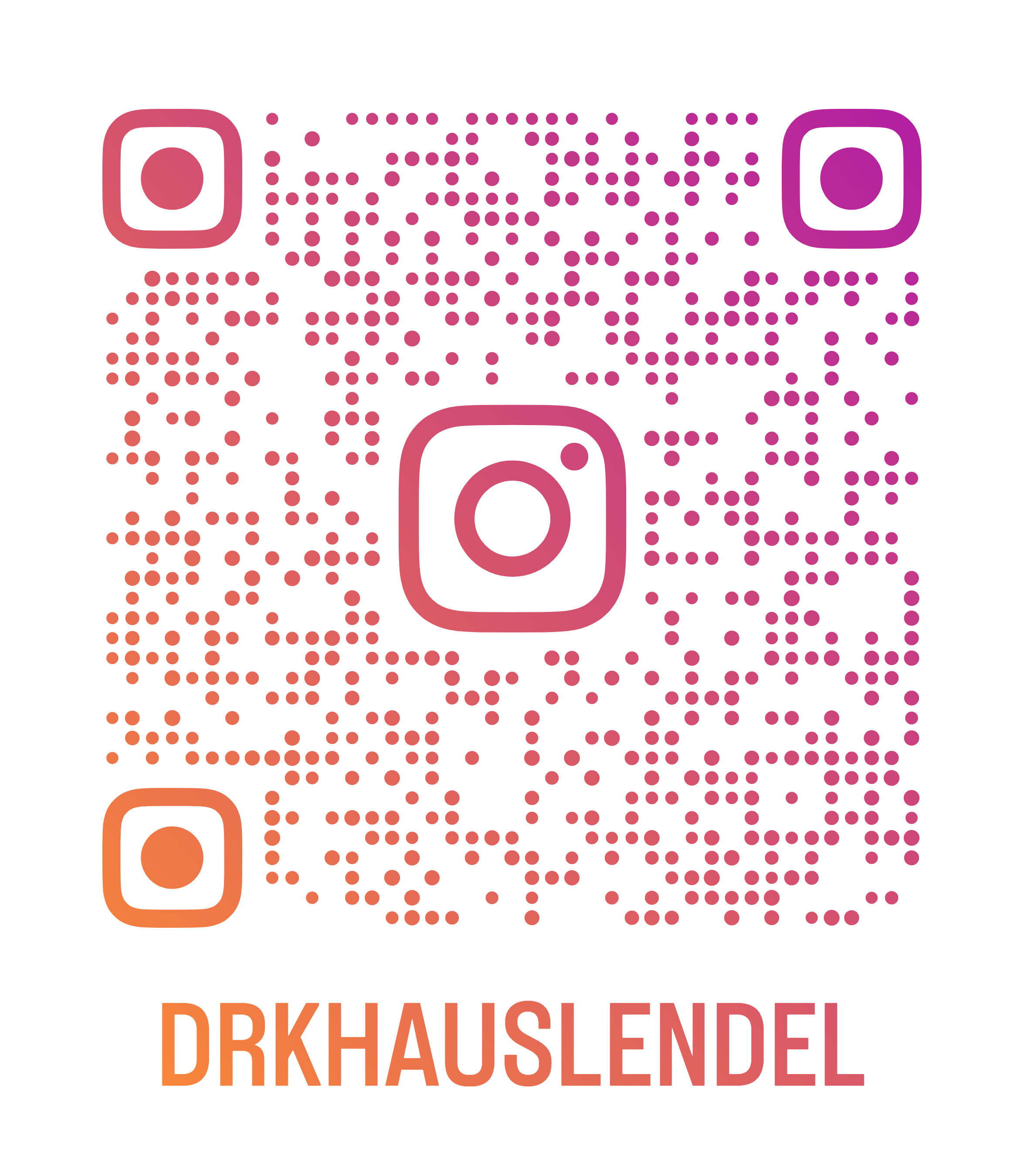 QR-Code - DRK-Haus Lendel auf Instagram