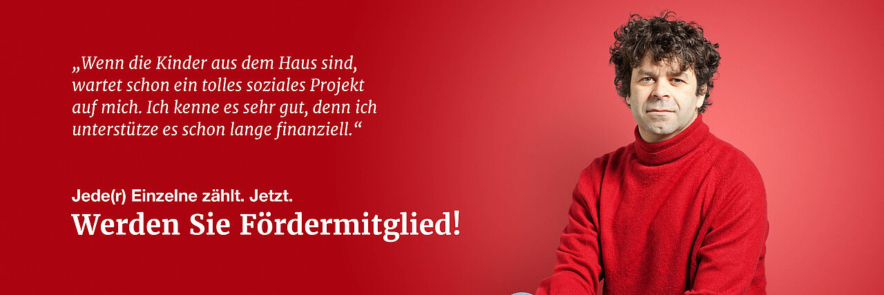 DRK-Fördermitgliederkampagne an der Haustür