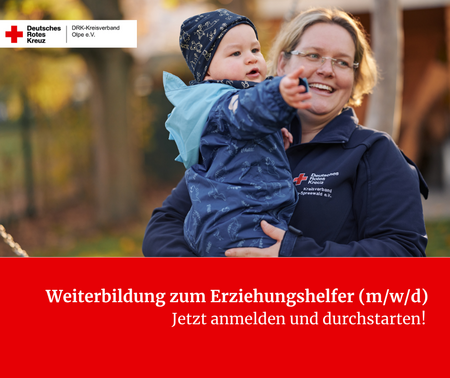 Weiterbildung zum Erziehungshelfer (m/w/d) Weiterbildung zum Erziehungshelfer (m/w/d)