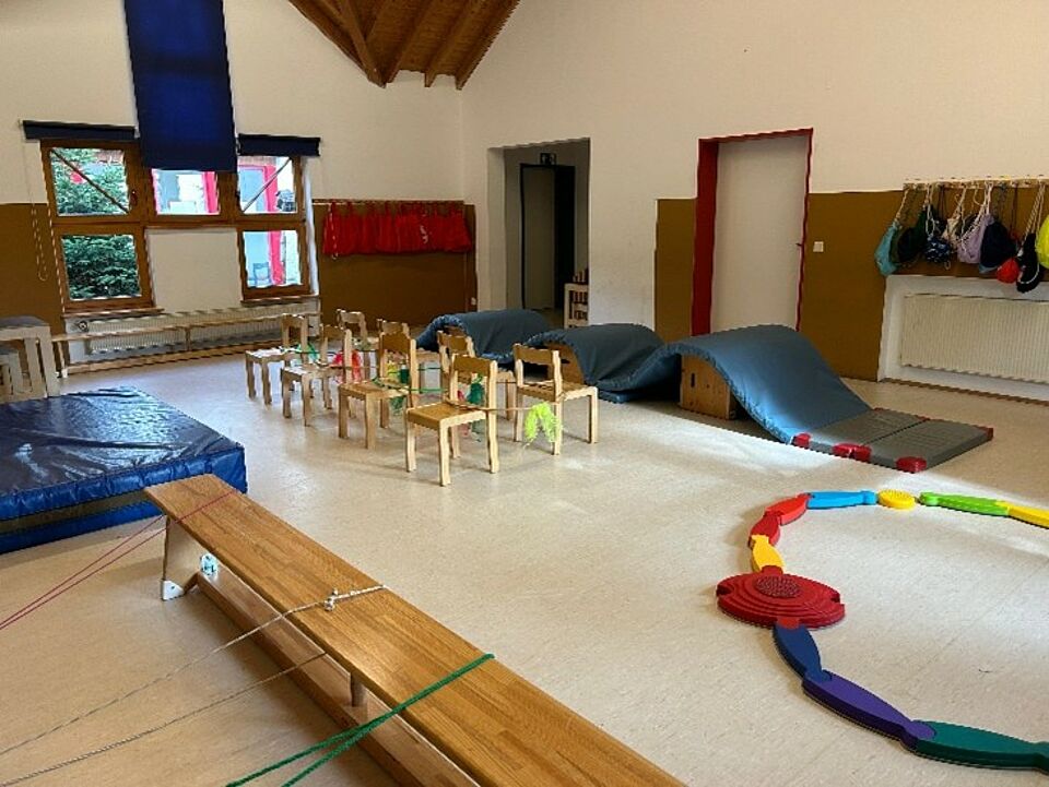 2025-06_Sonnenland_Turnhalle Turnhalle im Kindergarten Sonnenland